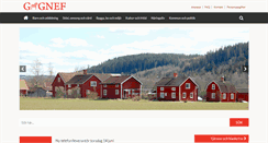 Desktop Screenshot of gagnef.se