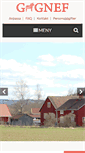 Mobile Screenshot of gagnef.se